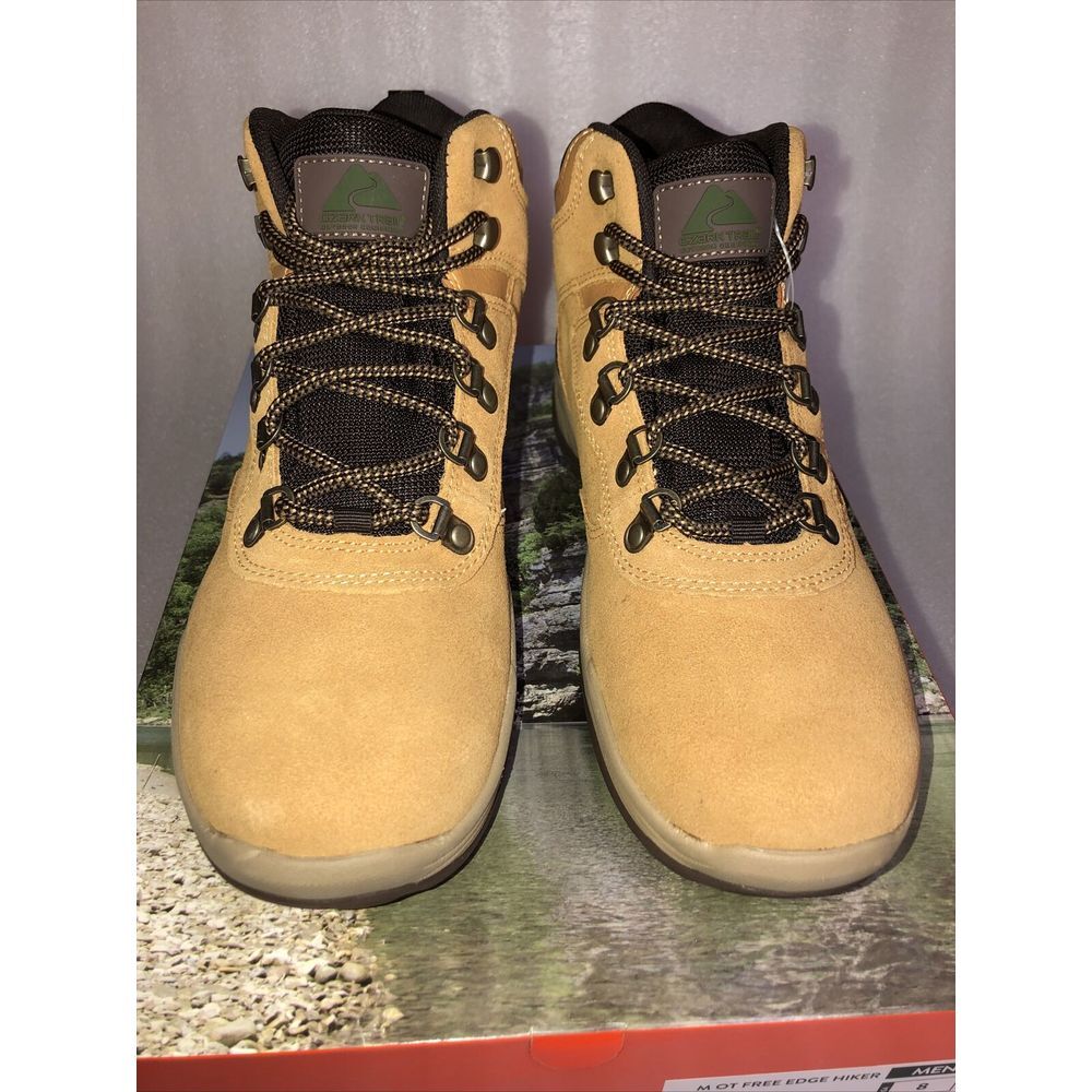 Ozark Trail M OT Free Edge Hiker Suede Wheat Boots Men's Size 13‎ Waterproof NEW - Picture 10 of 16
